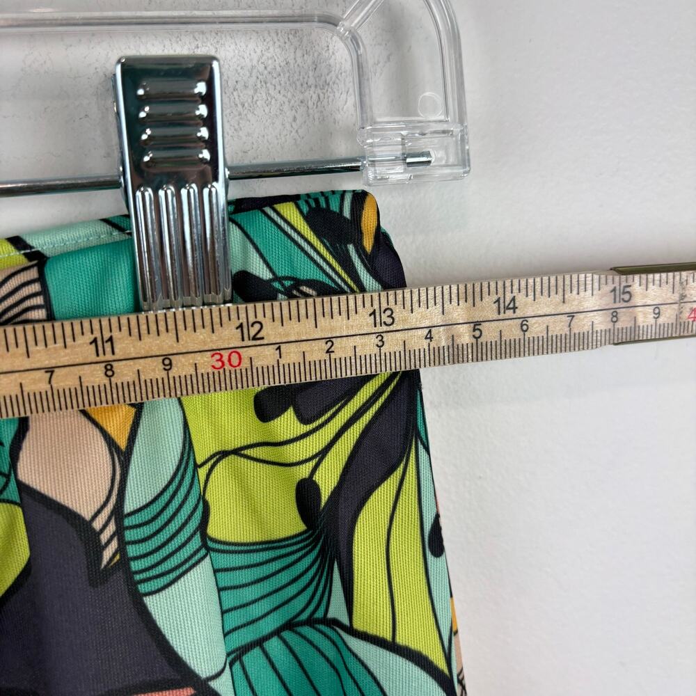 NWT Zara Palazzo Pants Bright Floral Retro Vacation Resortwear Tropical Paradise - Picture 4 of 7